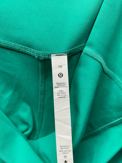 Lululemon Align High-Rise Pant 25" Size 18 Maldives Green