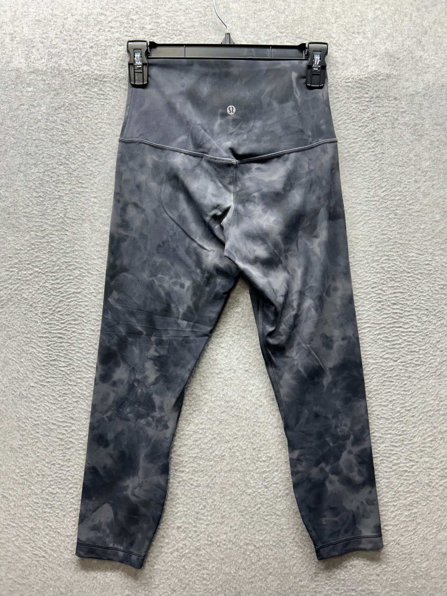 Lululemon Align High-Rise Crop 24" Size 6 Diamond Dye Pitch Grey Graphite Grey