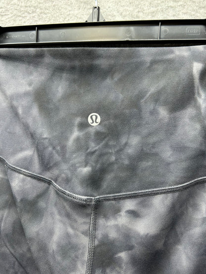 Lululemon Align High-Rise Crop 24" Size 6 Diamond Dye Pitch Grey Graphite Grey