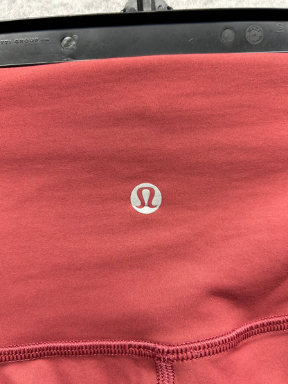 Lululemon Wunder Train High-Rise Short 6" Size 4 Terra Orange