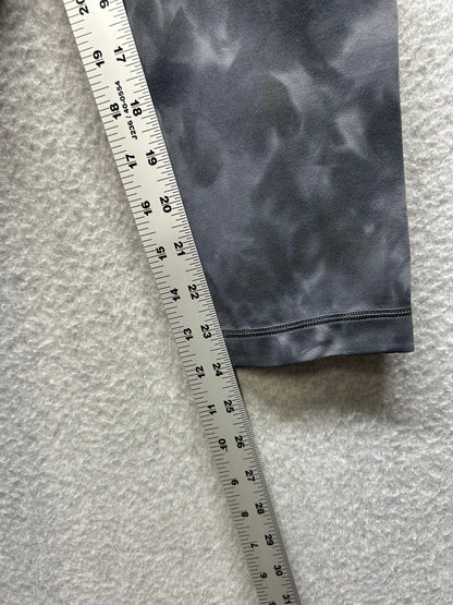 Lululemon Align High-Rise Crop 24" Size 6 Diamond Dye Pitch Grey Graphite Grey