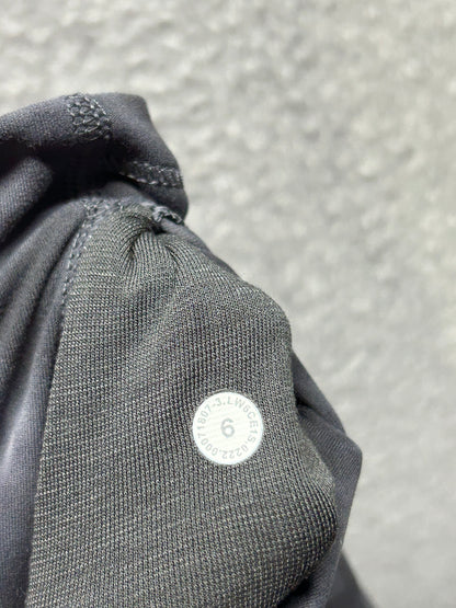 Lululemon Align High-Rise Crop 24" Size 6 Diamond Dye Pitch Grey Graphite Grey
