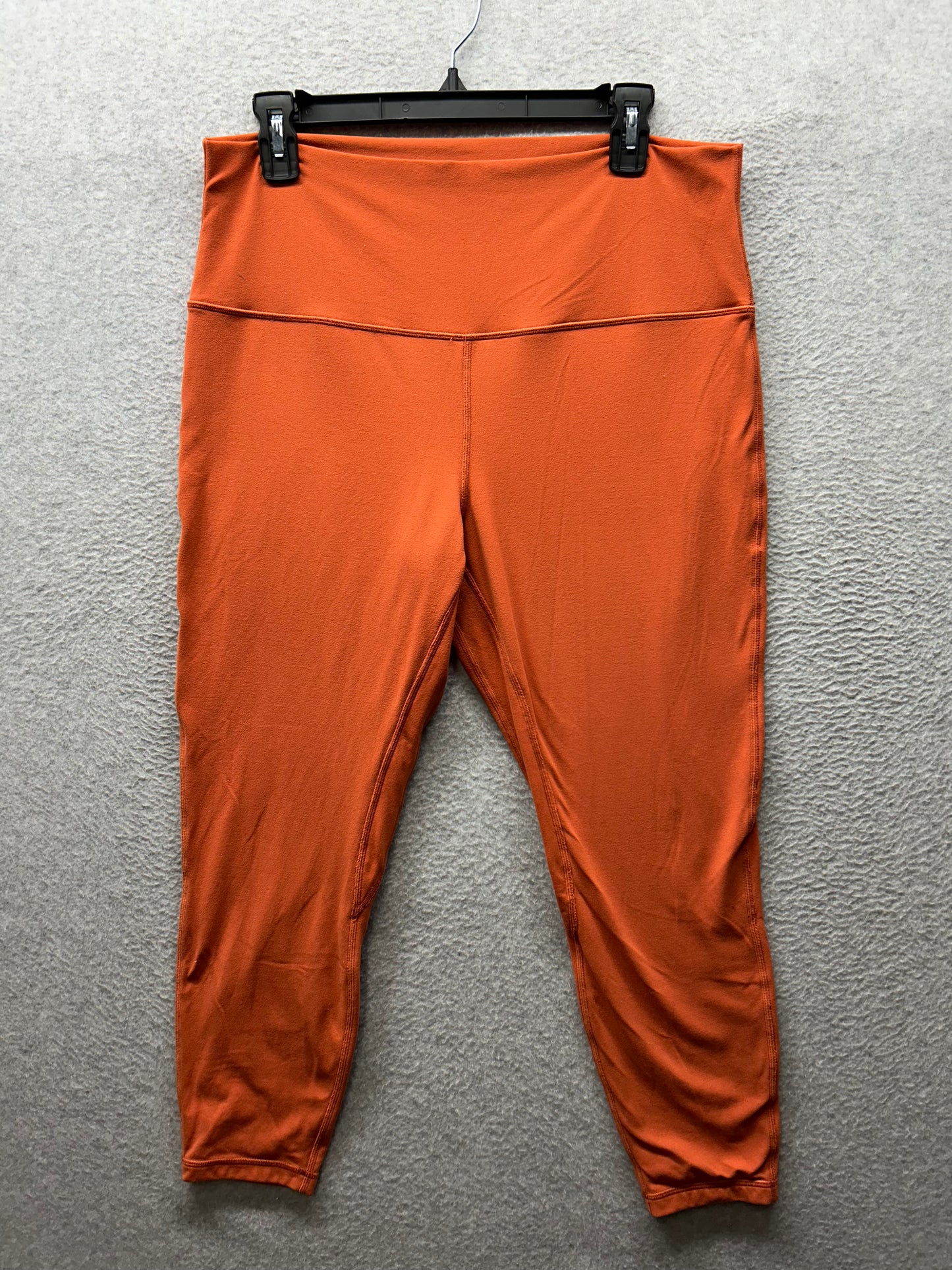 Lululemon Align High-Rise Pant 25" Size 14 Canyon Orange