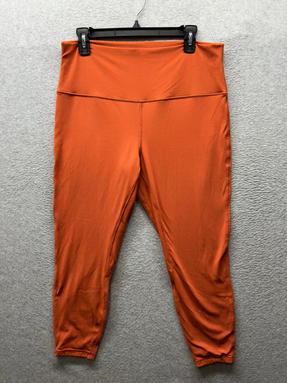 Lululemon Align High-Rise Pant 25" Size 14 Canyon Orange