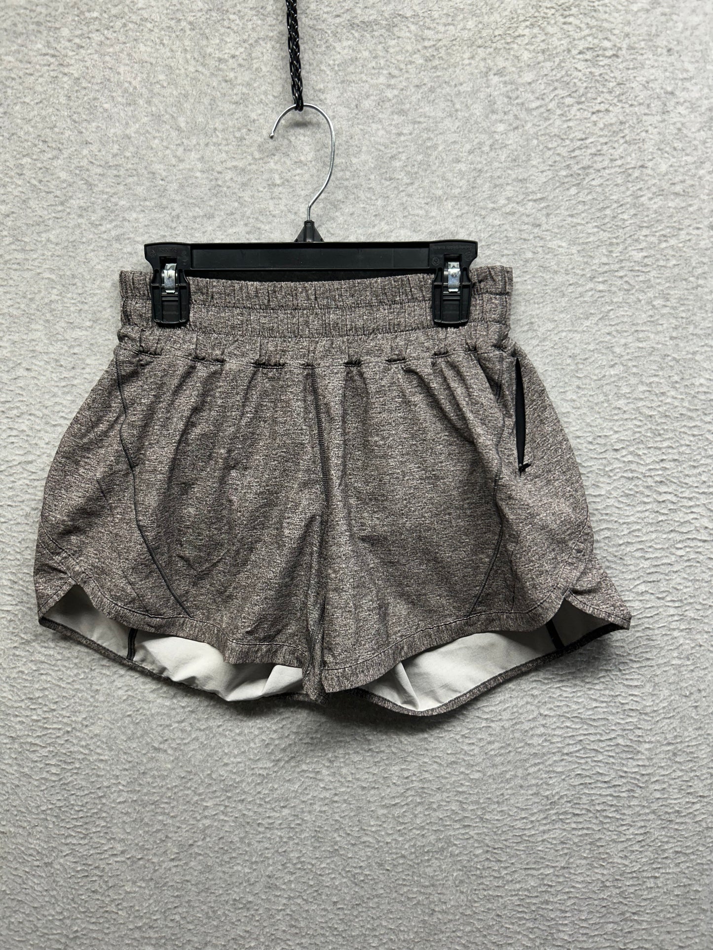 Lululemon Track That Short 5" Size 4 Heather Lux Multi Black