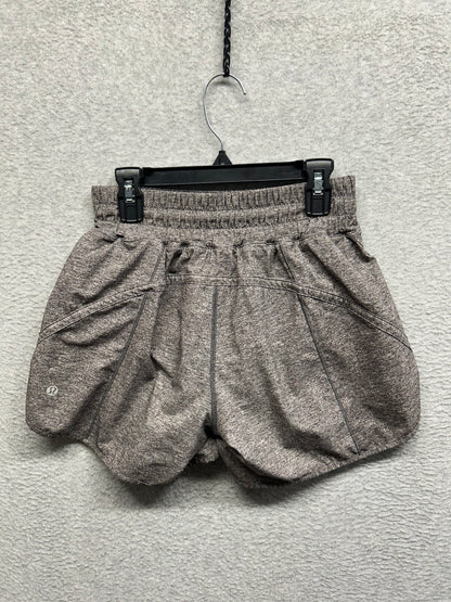 Lululemon Track That Short 5" Size 4 Heather Lux Multi Black