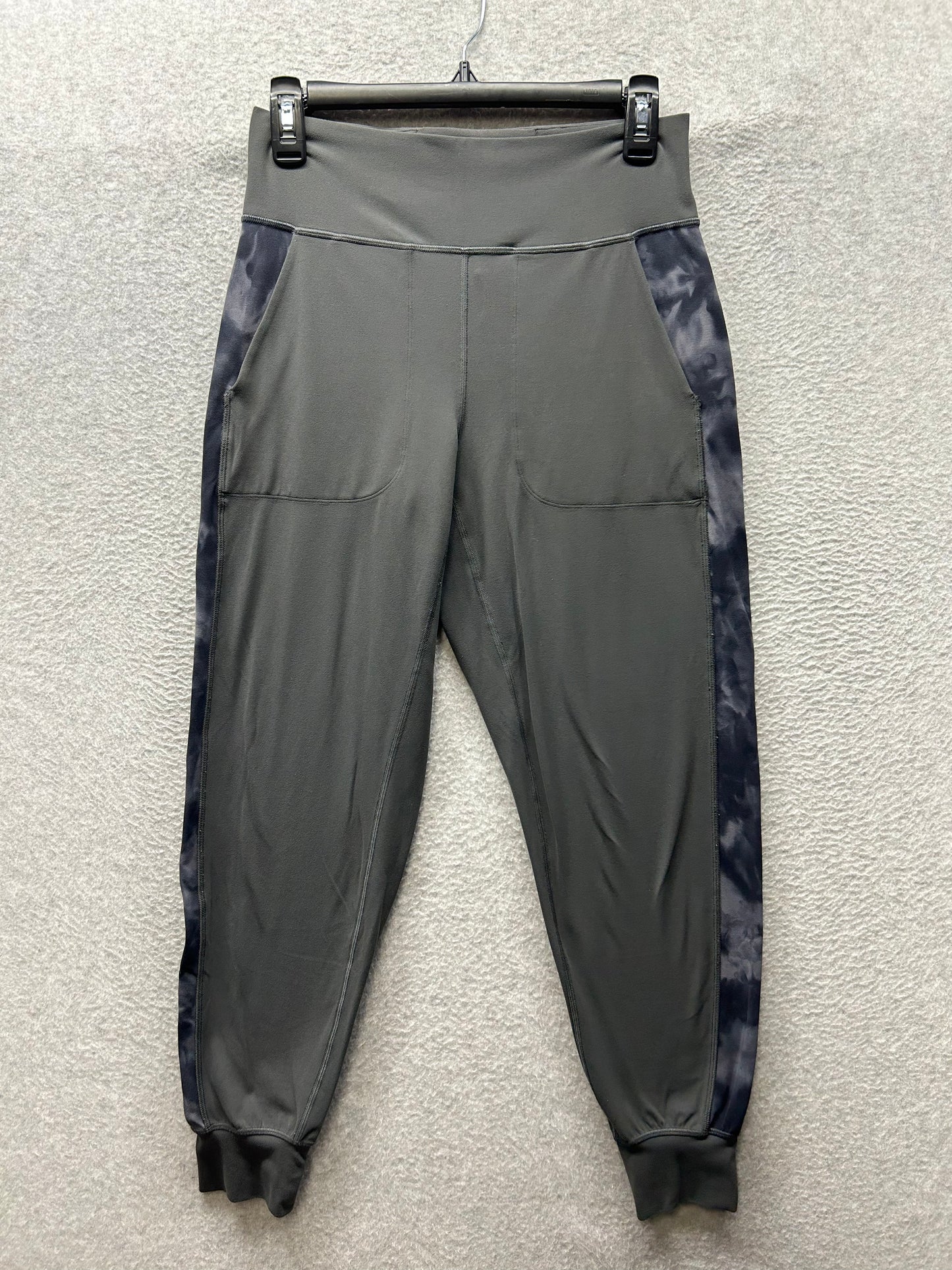 Lululemon Align Jogger Track Stripe Size 8 Graphite Grey / Diamond Dye Pitch Grey Graphite Grey