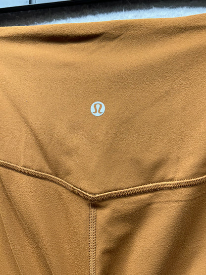 Lululemon Align High-Rise Pant with Pockets 28" Size 6 Copper Brown