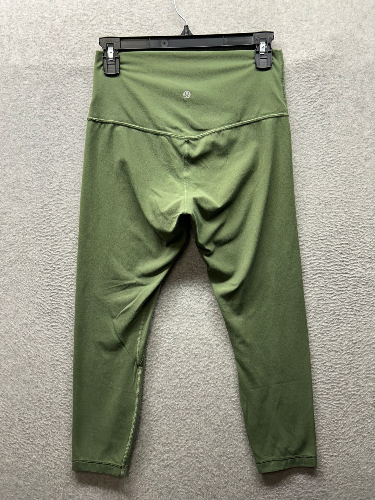 Lululemon Align High-Rise Crop 23" Size 8 Green Twill
