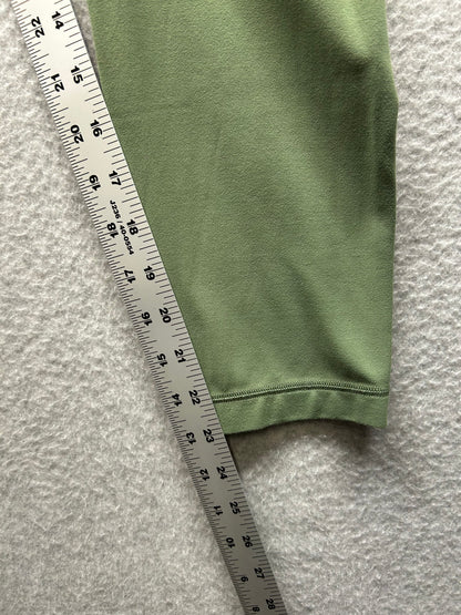 Lululemon Align High-Rise Crop 23" Size 8 Green Twill