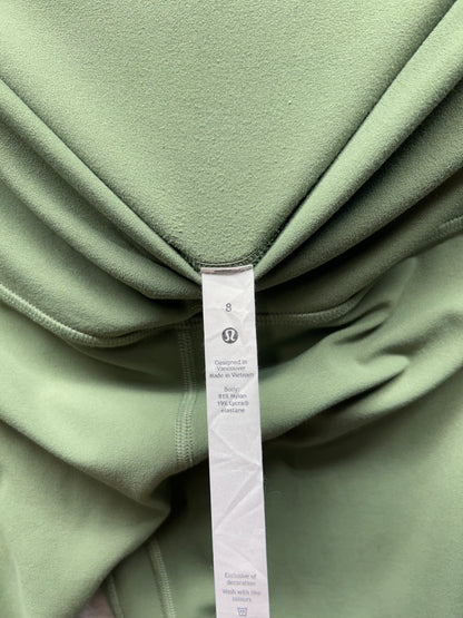 Lululemon Align High-Rise Crop 23" Size 8 Green Twill