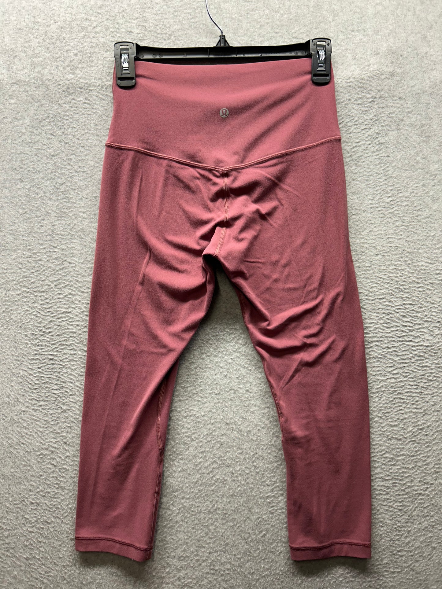 Lululemon Align Crop 21" Size 6 So Merlot