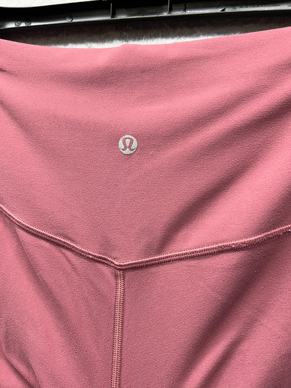 Lululemon Align Crop 21" Size 6 So Merlot