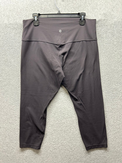 Lululemon Align Crop 23" Size 14 Black