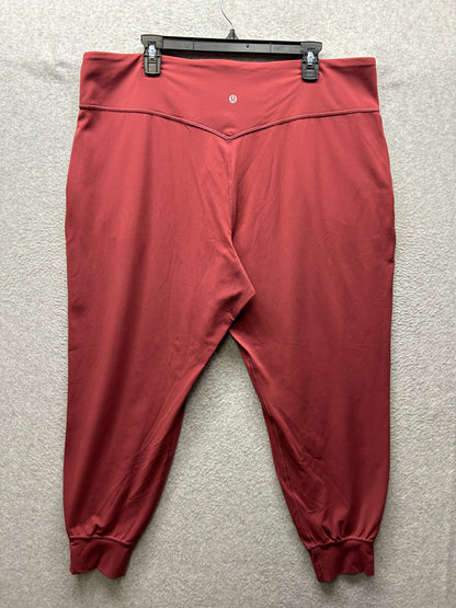 Lululemon Align High-Rise Jogger Size 20 Mulled Wine