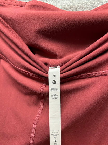 Lululemon Align High-Rise Jogger Size 20 Mulled Wine