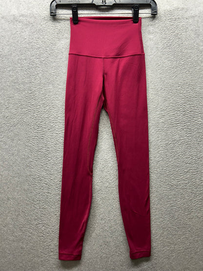 Lululemon Align High-Rise Pant 28" Size 0 Pomegranate