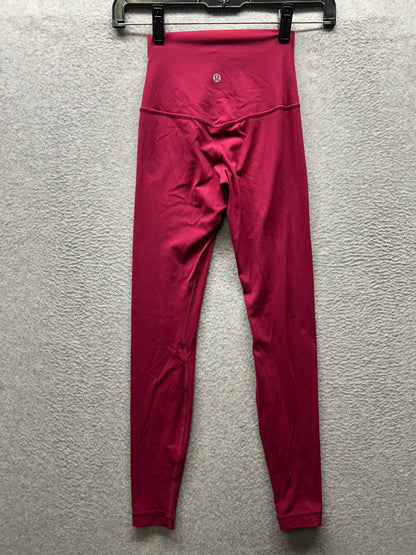 Lululemon Align High-Rise Pant 28" Size 0 Pomegranate