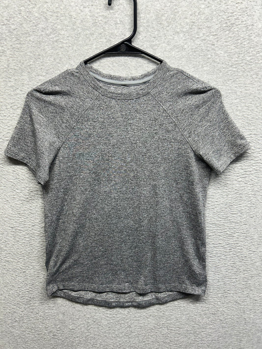 Lululemon License to Train Classic-Fit T-Shirt Size 6 Heathered Gray