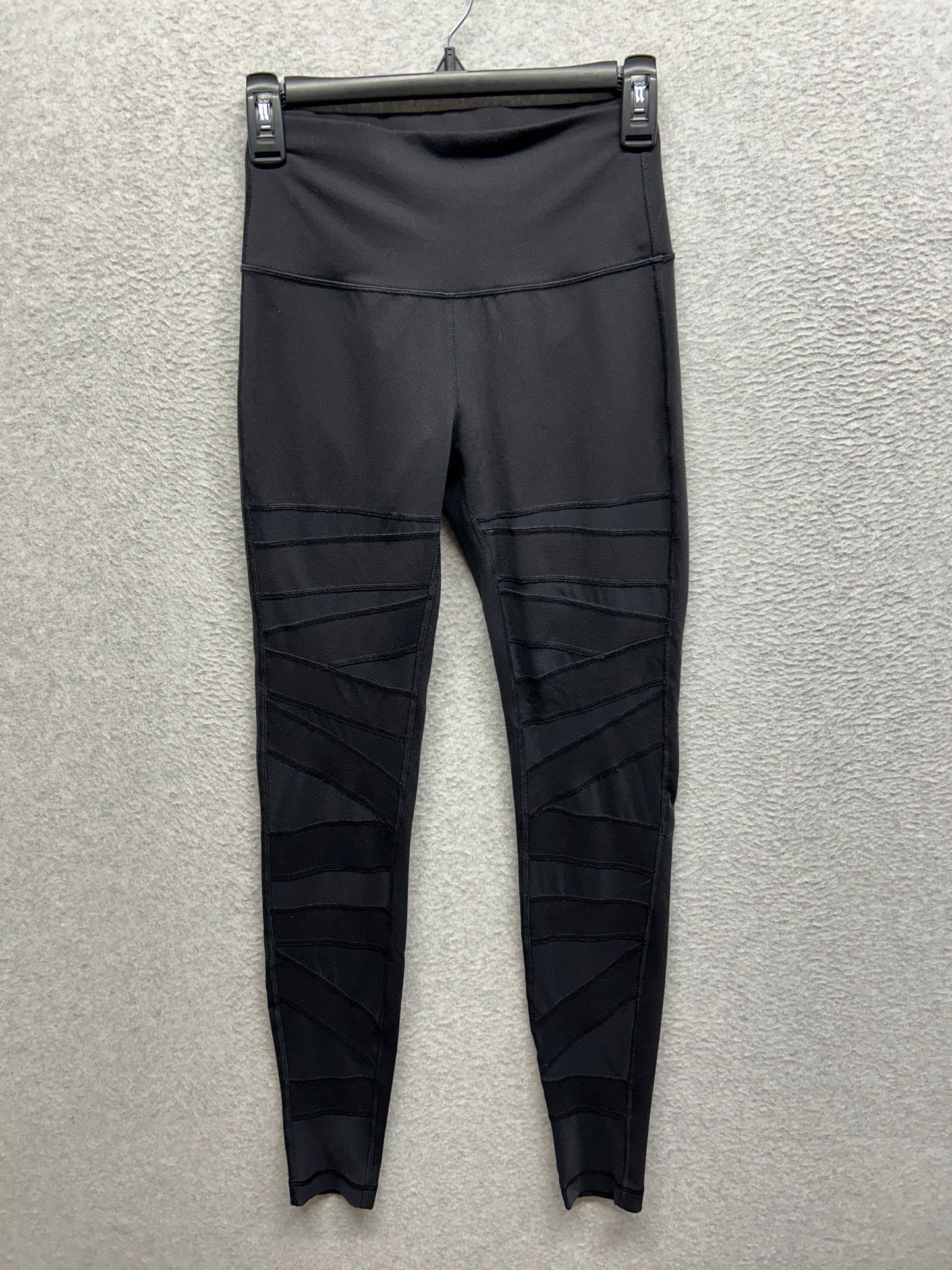 Lululemon Wunder Under Pant Tech Mesh 28" Size 6 Black