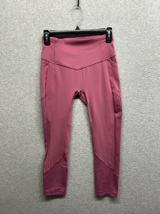 Lululemon All The Right Places Crop II 23" Size 6 Moss Rose