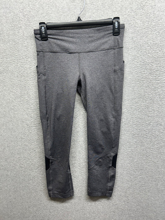 Lululemon Pace Rival Crop 19" Size 6 Heathered Slate