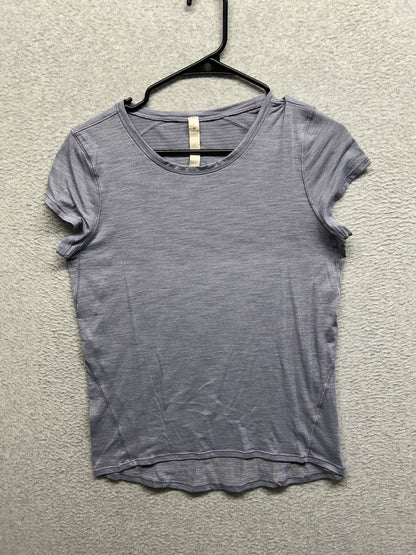 Lululemon Short Sleeve Crew Neck Shirt Size 6 Purple