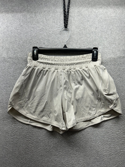 Lululemon Track That Short 5" Size 8 White