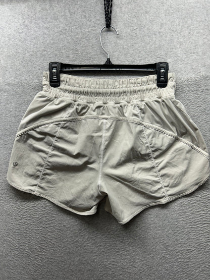 Lululemon Track That Short 5" Size 8 White