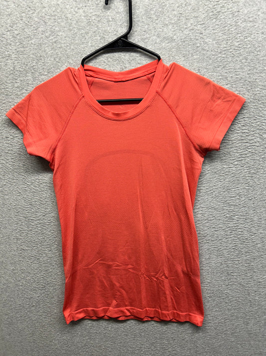 Lululemon Swiftly Tech Short Sleeve 2.0 Size 6 Warm Coral