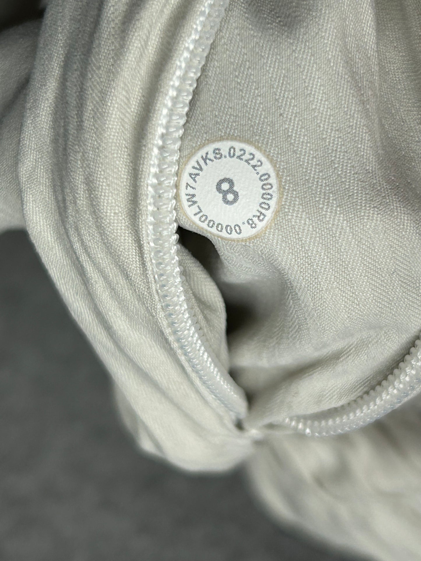 Lululemon Track That Short 5" Size 8 White