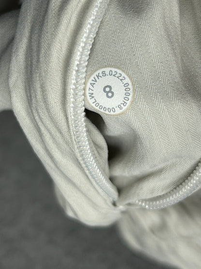 Lululemon Track That Short 5" Size 8 White