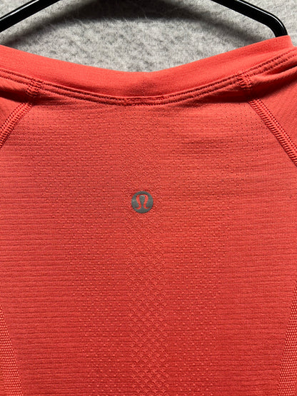 Lululemon Swiftly Tech Short Sleeve 2.0 Size 6 Warm Coral