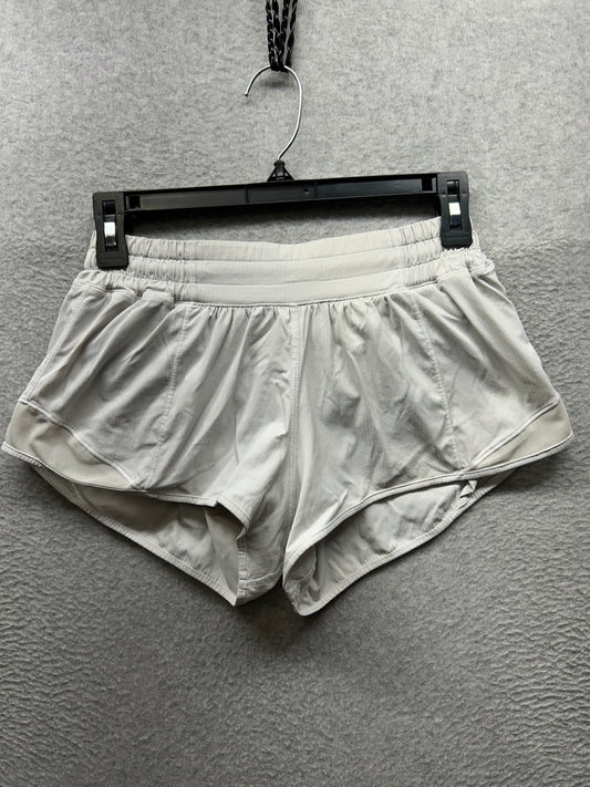 Lululemon Hotty Hot Short II 2.5" Size 6 Reg White