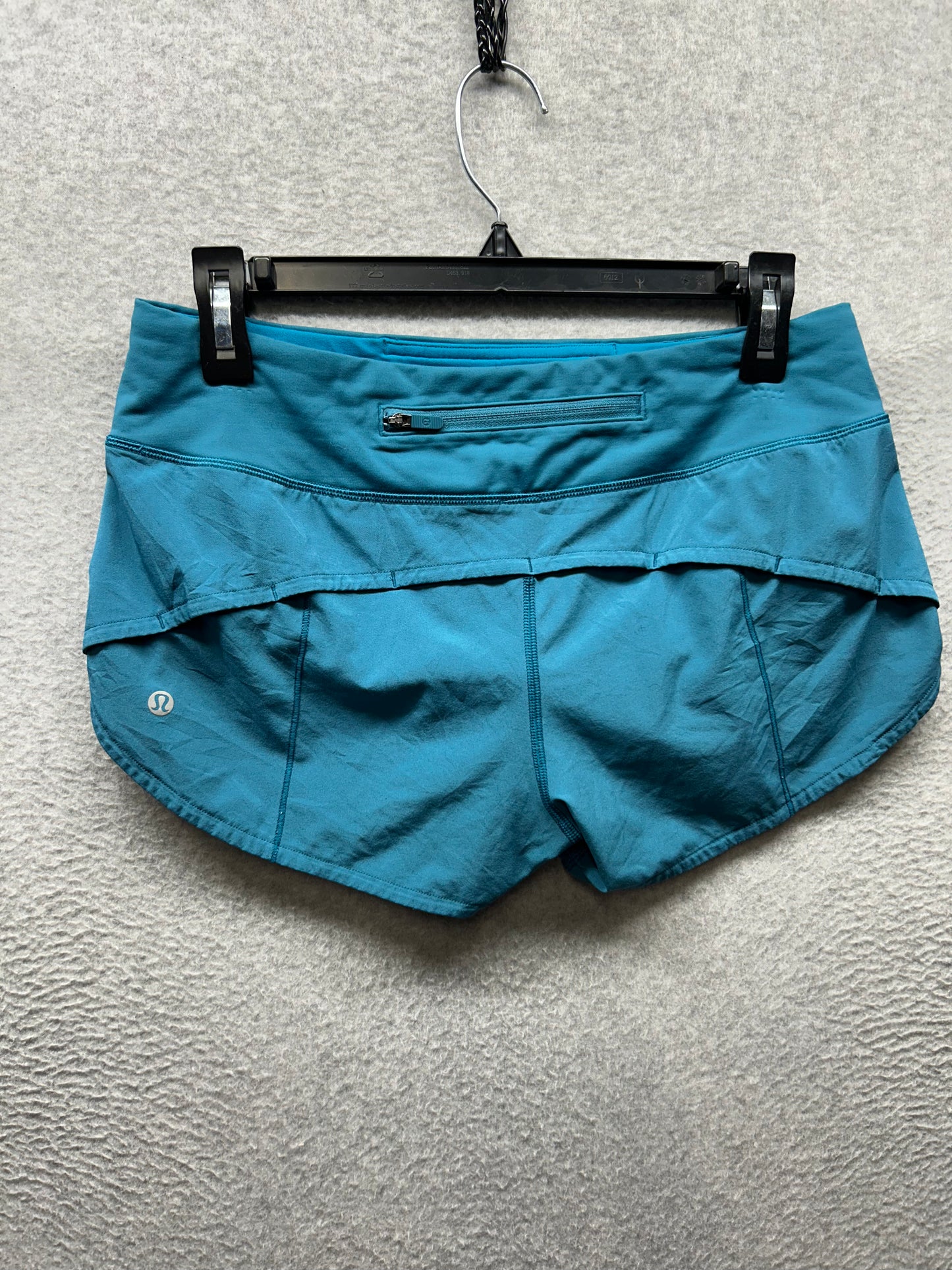 Lululemon Speed Up Short 2.5" Size 6 Pacific Teal