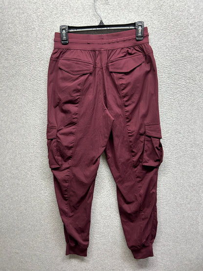 Lululemon Dance Studio Relaxed-Fit Mid-Rise Cargo Jogger Size XS/6 Garnet