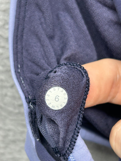 Lululemon Free To Be Bra Wild Size 6 Iron Purple | Cadet Blue