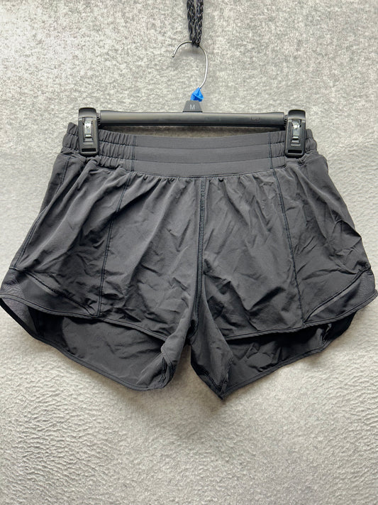Lululemon Hotty Hot Short II Long 4" Size 8 Black