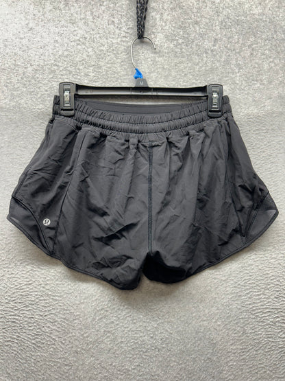 Lululemon Hotty Hot Short II Long 4" Size 8 Black
