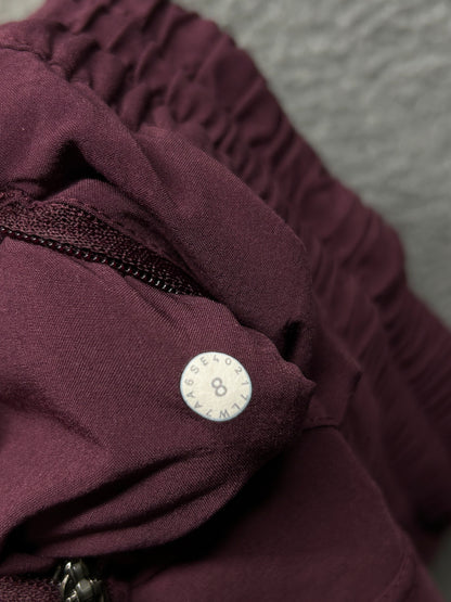 Lululemon Tracker Short V 4" Size 8 Deep Luxe