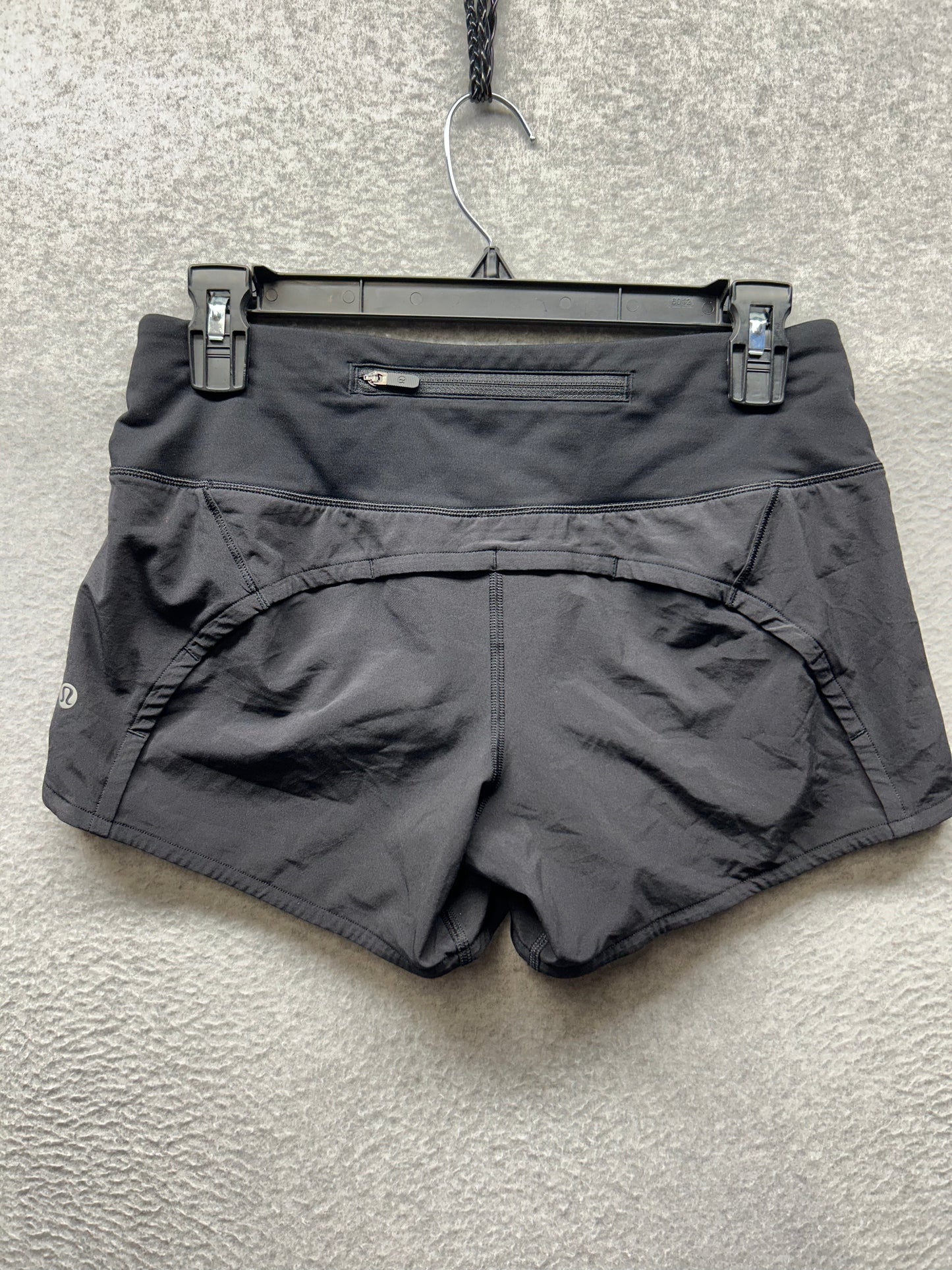 Lululemon Run Times Short II 4" Size 4 Black