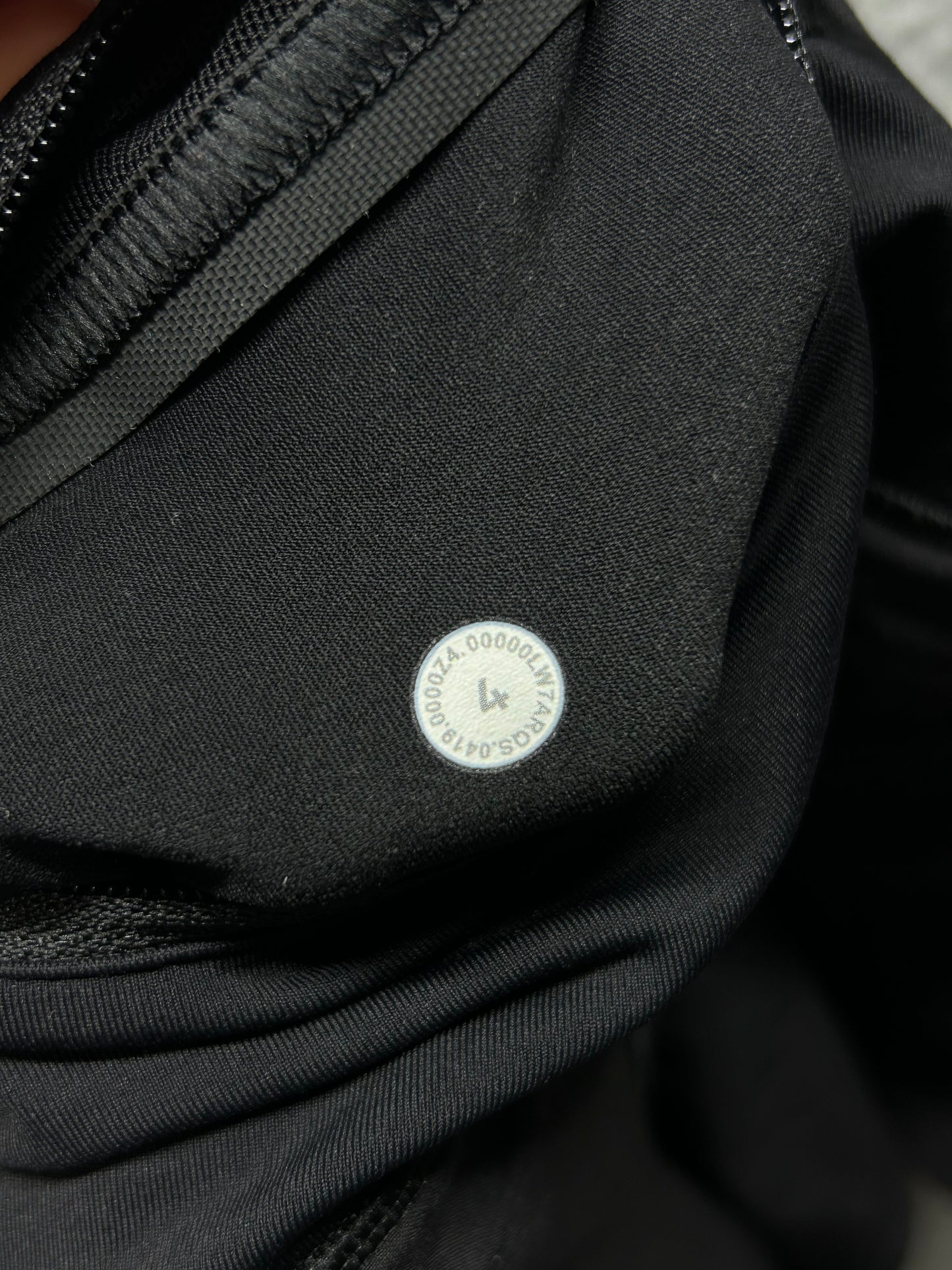 Lululemon Run Times Short II 4" Size 4 Black