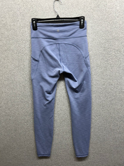 Lululemon Invigorate High-Rise Tight 28" Size 6 Heathered Water Drop