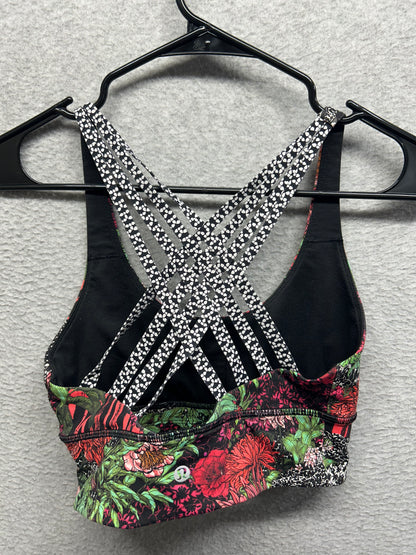 Lululemon Free To Be Moved Bra Size 6 Zen Garden Mult