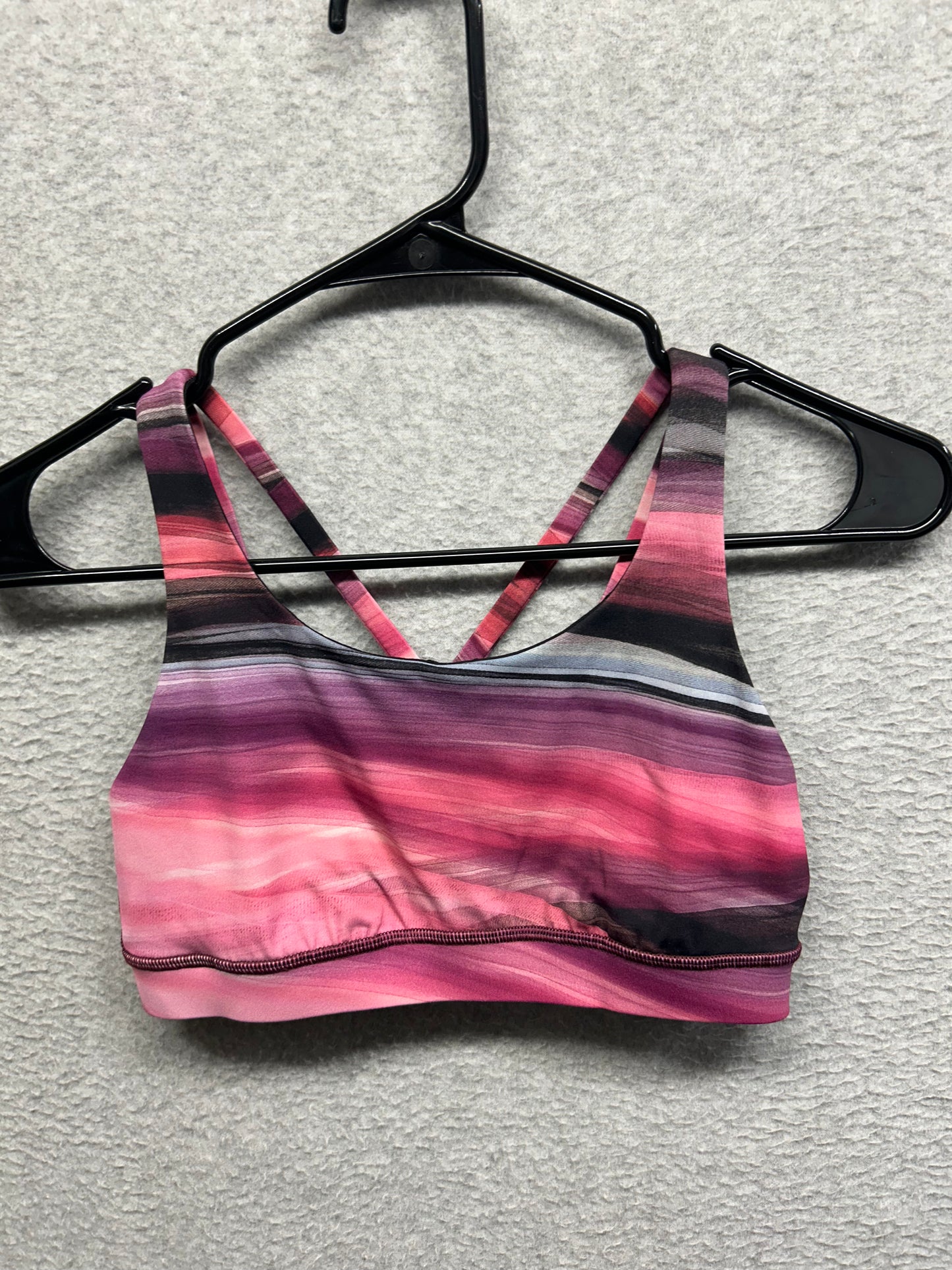 Lululemon Energy Bra Size 6 Tulle Energy Bra Multi