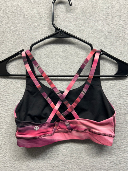 Lululemon Energy Bra Size 6 Tulle Energy Bra Multi