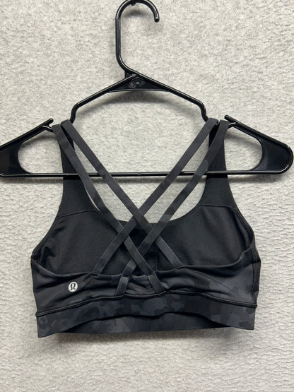 Lululemon Energy Bra Size 6 Incognito Camo Multi Grey