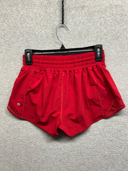 Lululemon Hotty Hot High-Rise Short 2.5" Size 6 Dark Red