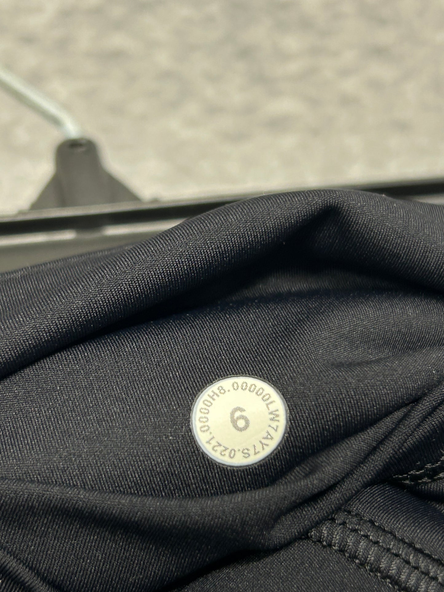 Lululemon Fast And Free Short 10" Size 6 Black