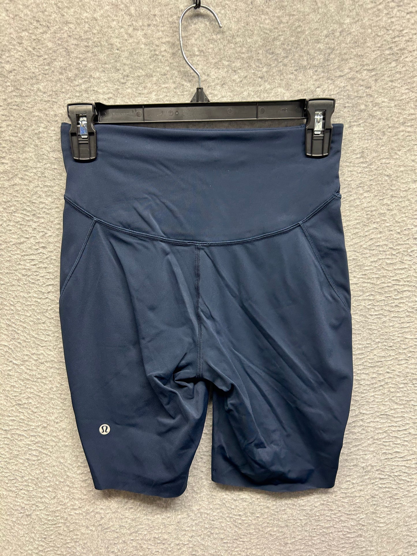Lululemon Base Pace High-Rise Short 8" Size 6 True Navy